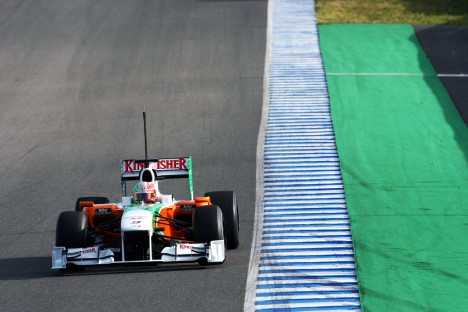 Den nye Force India har vist sig hurtig fra starten